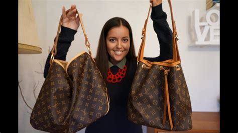 difference between petite and large noe louis vuitton